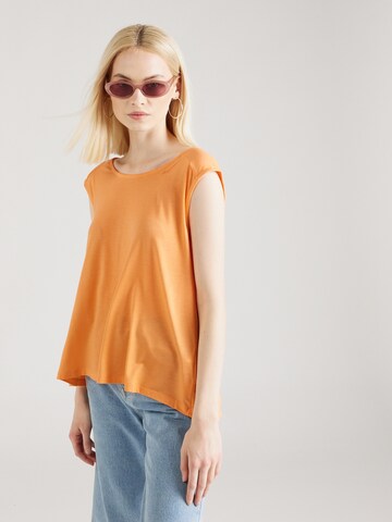 T-shirt 'DOMCA' Ragwear en orange : devant