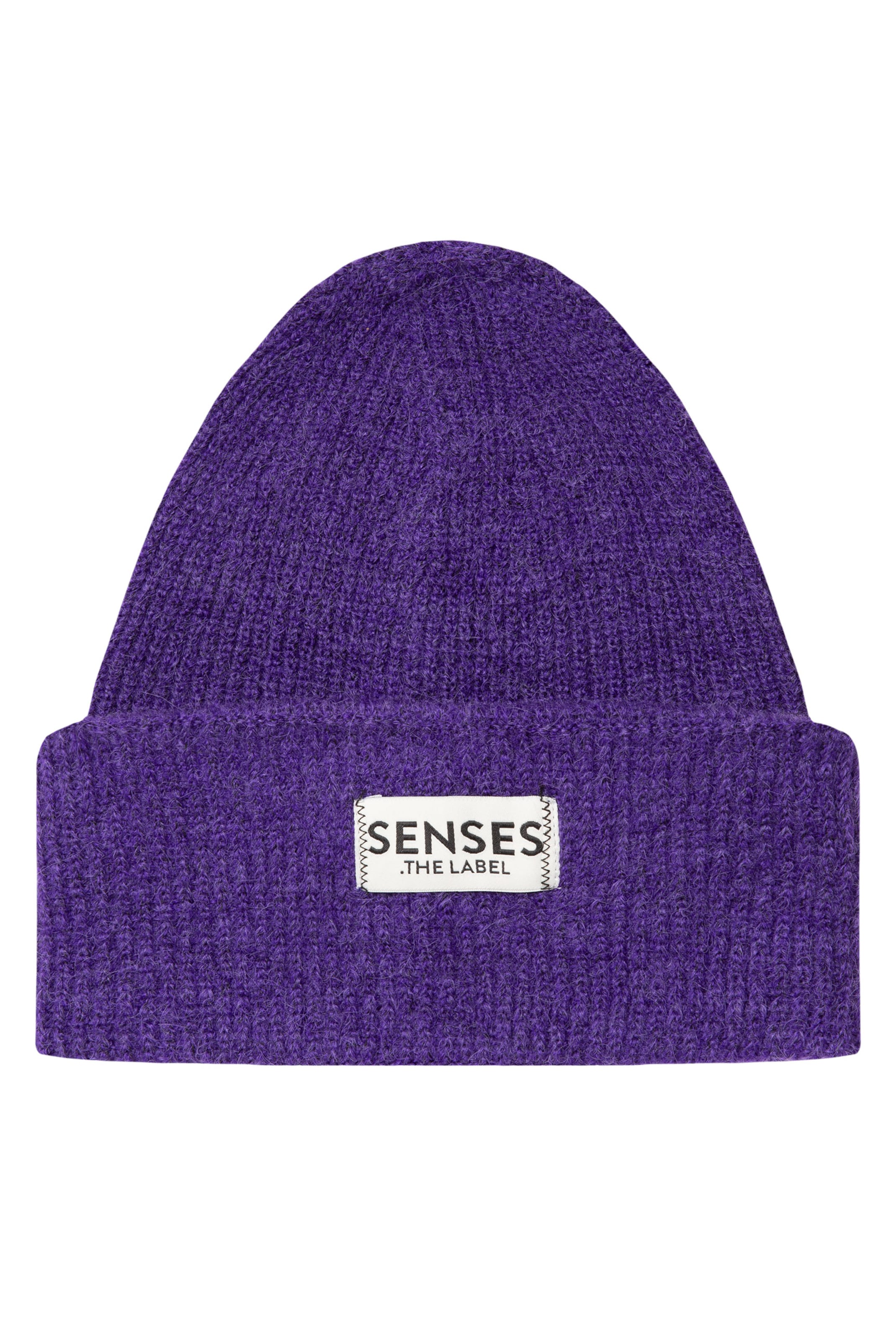 SENSES.THE LABEL Mütze in Lila: Vorderseite