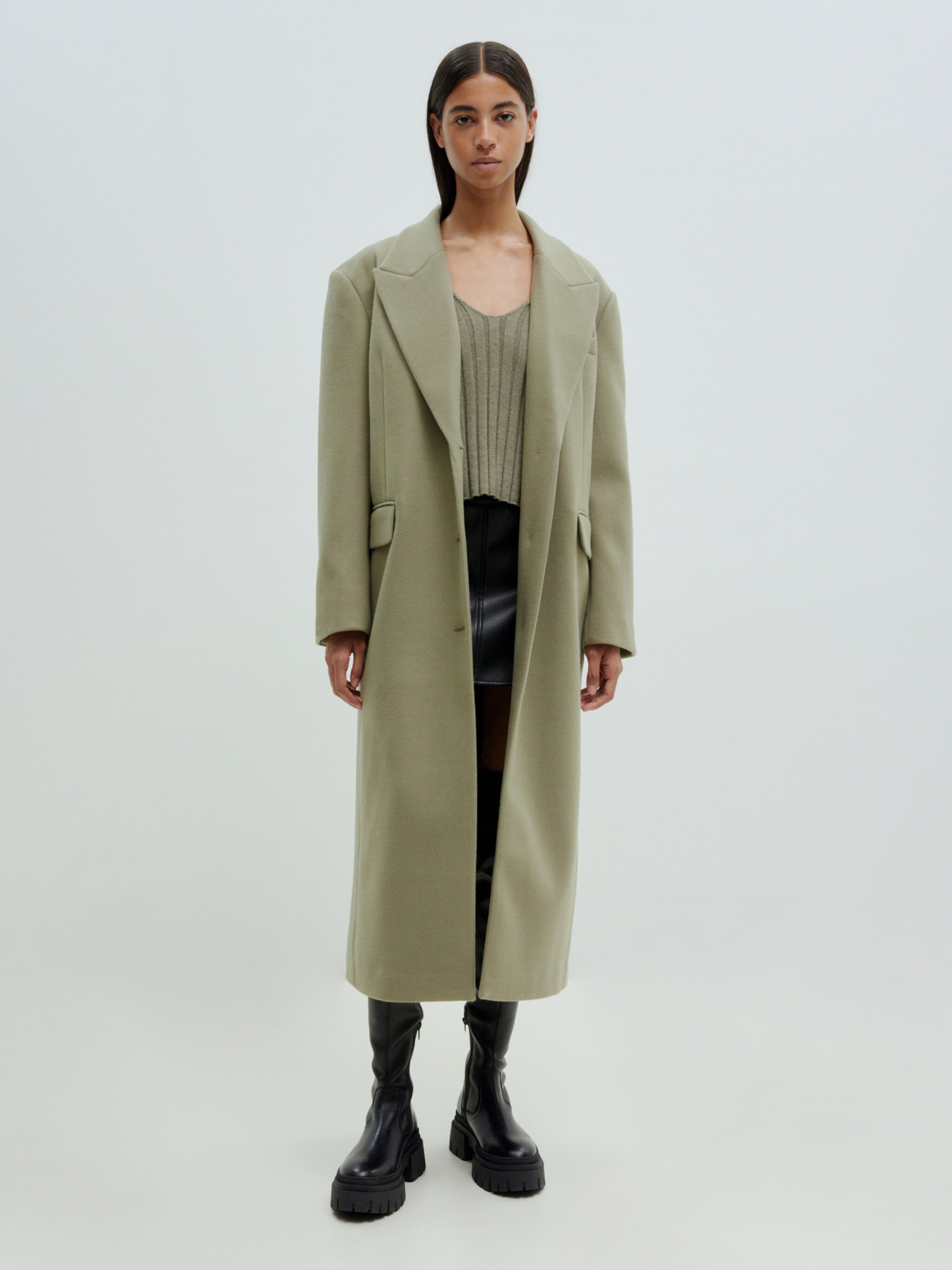 EDITED Produkte Mantel 'Domenika' khaki