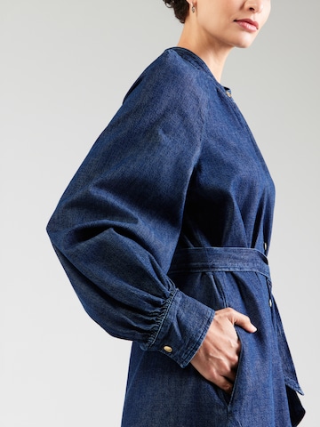 TOMMY HILFIGER - Vestido camisero en azul