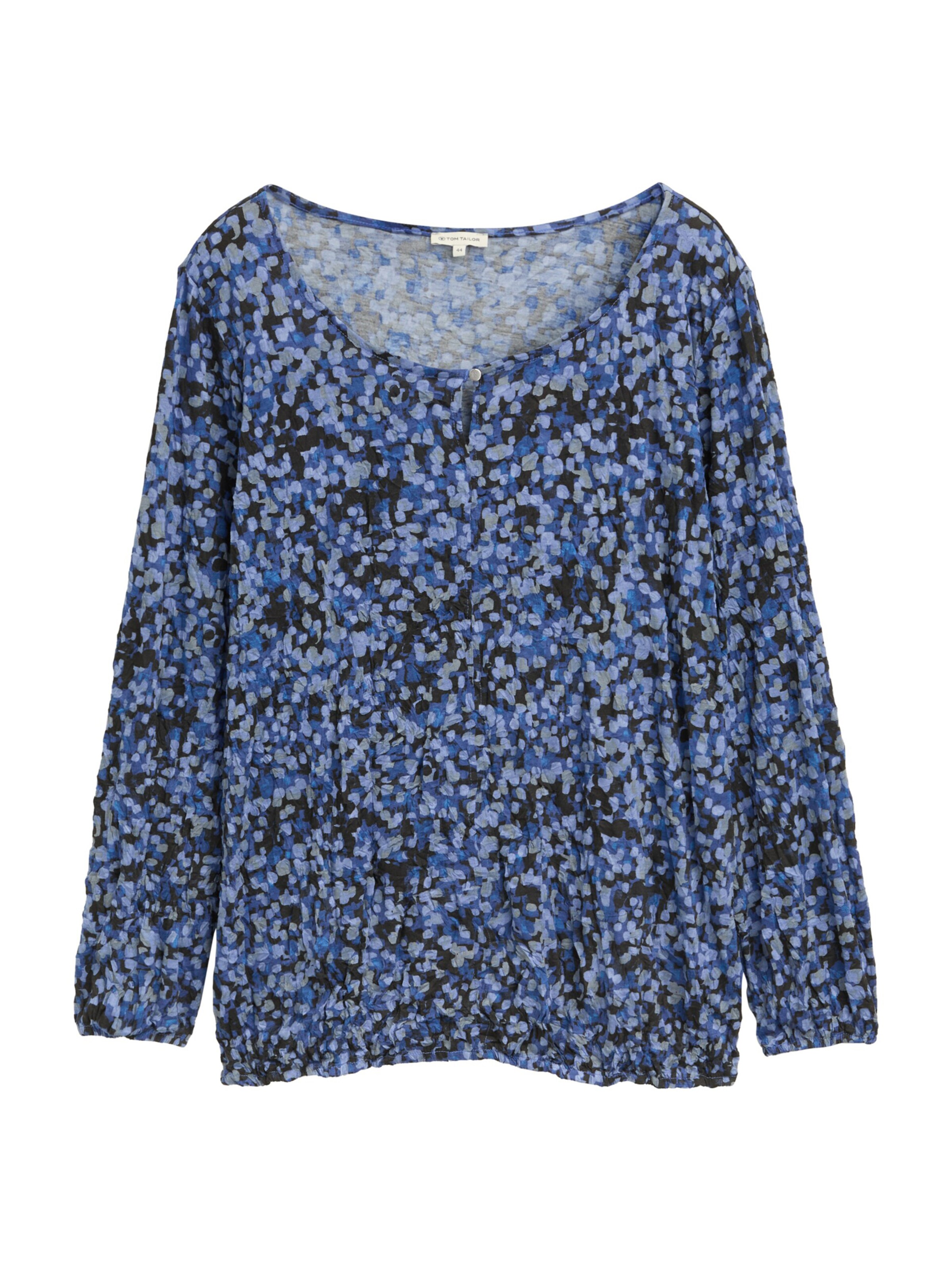 Tom Tailor Women + Bluse in Blau: Vorderseite