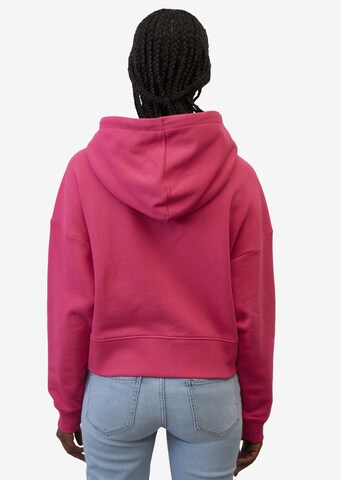 Marc O'Polo DENIM Zip-Up Hoodie in Pink