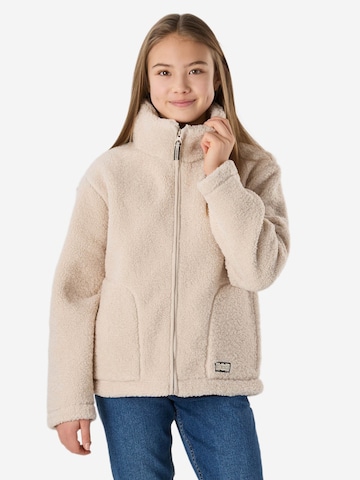 Denim Factory Fleecejakke 'Denver' i hvid: forside
