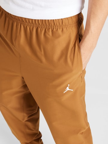Jordan Regular Trousers 'ESS' in Brown