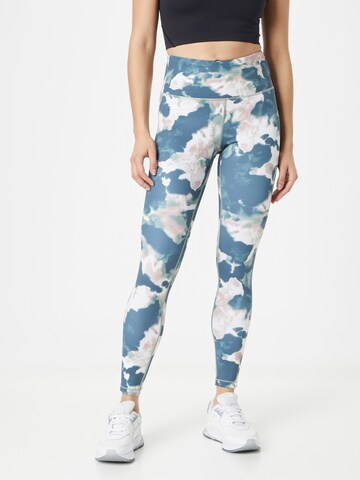 DARE2B Skinny Workout Pants 'Influential' in Blue: front