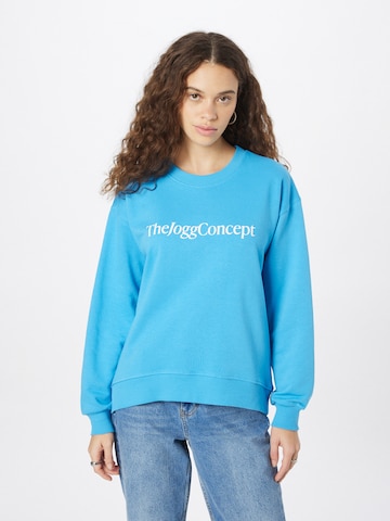 The Jogg Concept Sweatshirt 'SAFINE' in Blauw: voorkant