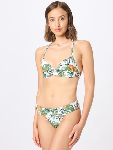 Slip costum de baie de la Banana Moon pe alb