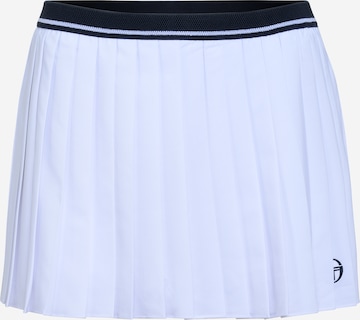 Sergio Tacchini Athletic Skorts in White: front