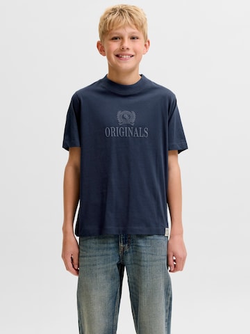 Jack & Jones Junior Shirt 'JORFREDERIKSBERG' in Blue: front