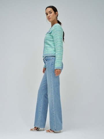Salsa Jeans Zomerjas in Groen
