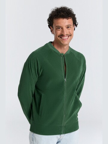 Leela COTTON Sweatjacke‌‌ in Grün