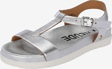 FREUDE Strap Sandals ' ARTE ' in Silver: front