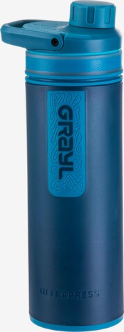 Grayl Drinking Bottle in Blue: front