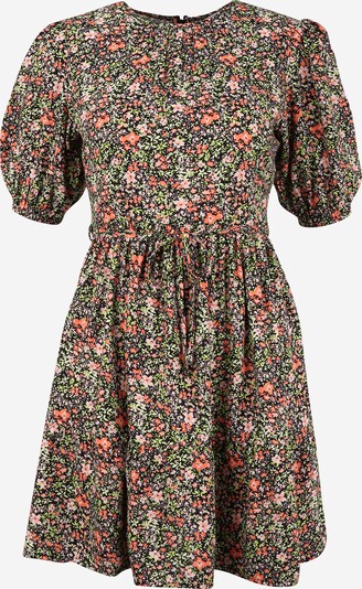Rochie Miss Selfridge pe verde deschis / portocaliu / roz / negru, Vizualizare produs