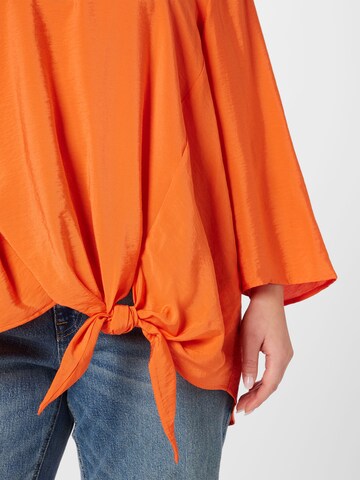 SAMOON Bluzka w kolorze pomarańczowy