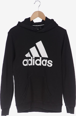 ADIDAS PERFORMANCE Sweatshirt & Zip-Up Hoodie in S in Black: front