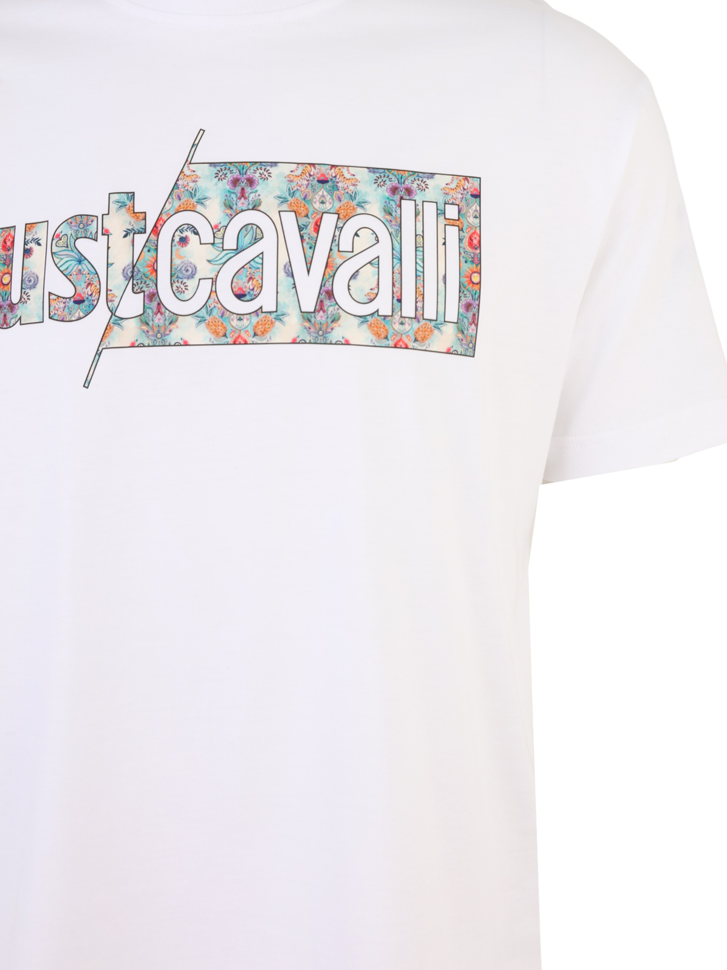 Just Cavalli T-shirt i vit