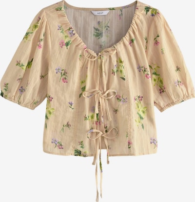 Next Pusero värissä beige / vihreä / orkkidea, Tuotenäkymä