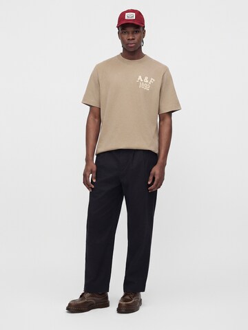 T-Shirt Abercrombie & Fitch en marron