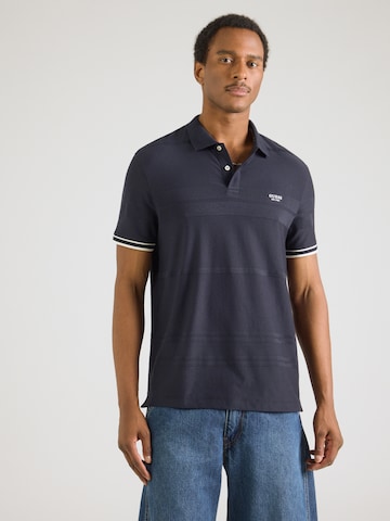 GUESS - Camiseta en azul: frente