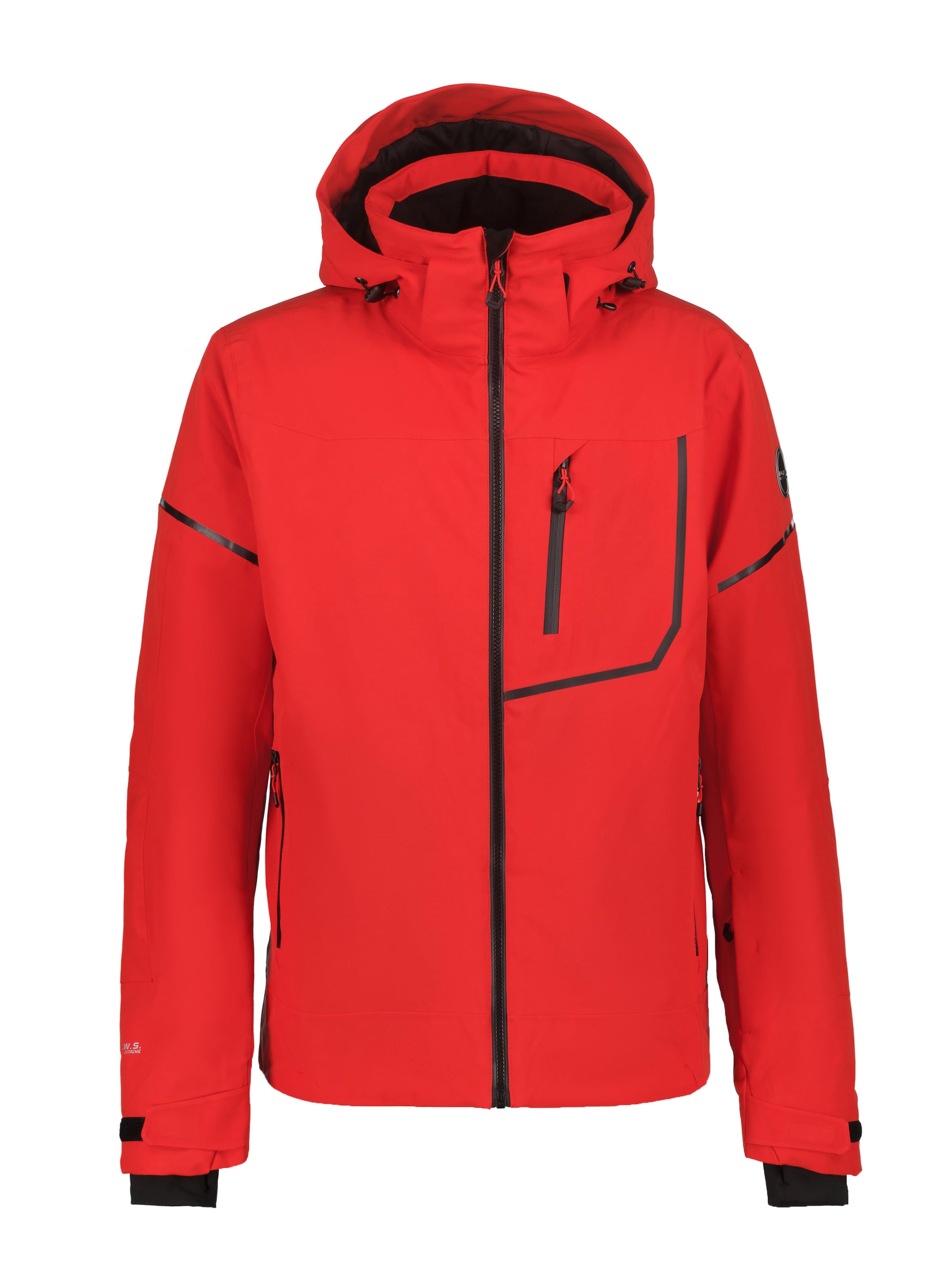 ICEPEAK Athletic Jacket in Red: front