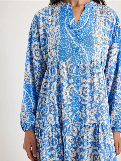 Abito camicia Bianco Lucci di colore azzurro / marrone / bianco, Visualizzazione prodotti