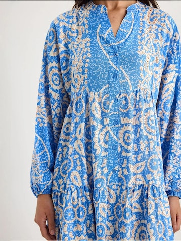 Abito camicia di Bianco Lucci in blu