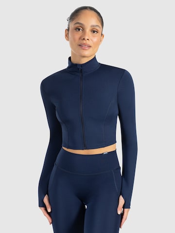 Smilodox Trainingsjack ' Nilai ' in Blauw: voorkant
