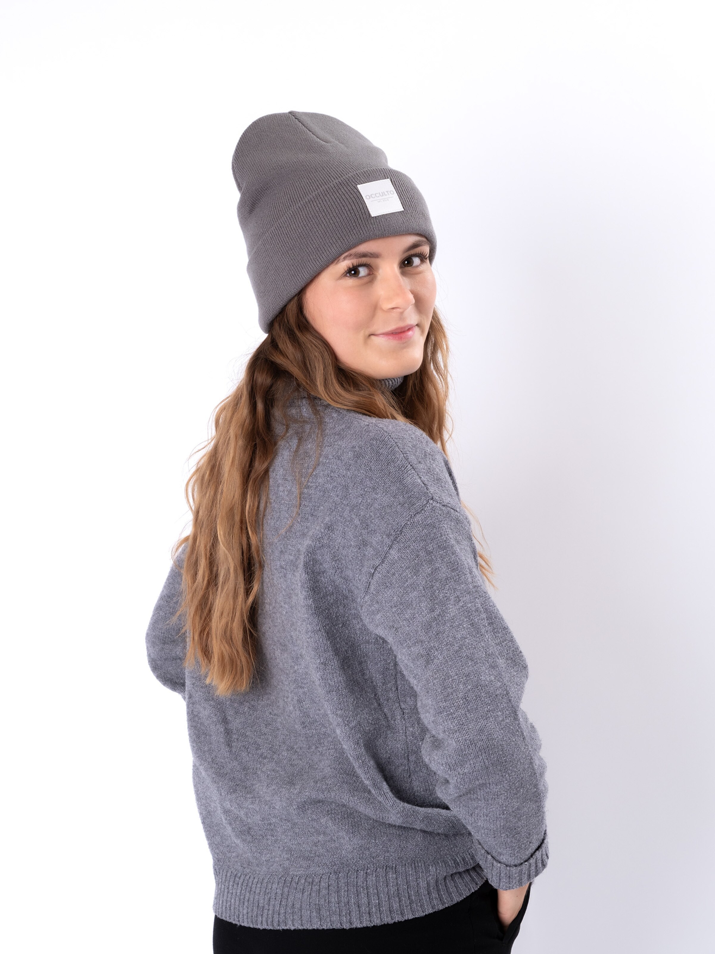 Occulto Beanie 'Eli' in Grey