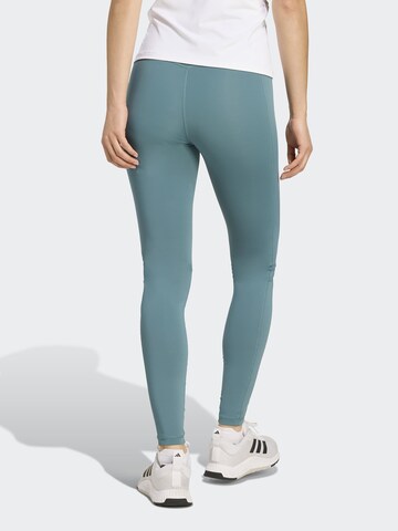 ADIDAS PERFORMANCE Skinny Sportbroek 'Optime Heritage' in Groen