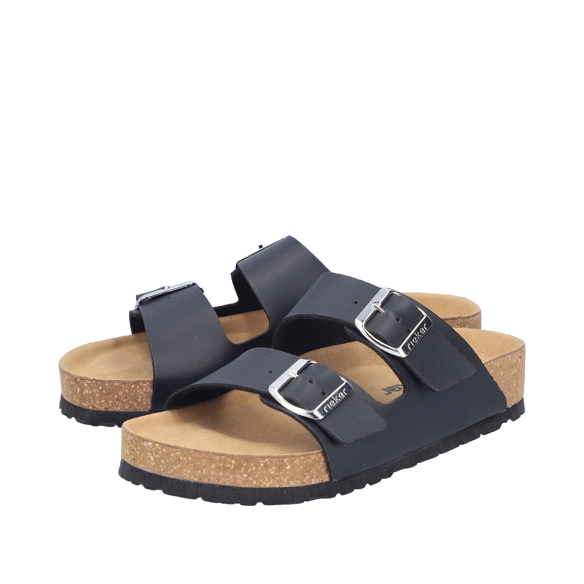 Rieker Pantolette in Schwarz