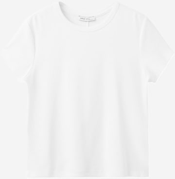 MANGO TEEN Футболка 'CATA' в Белый: спереди