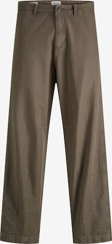 JACK & JONES - Pantalón chino 'Barrel' en marrón: frente