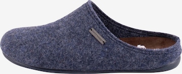 SHEPHERD Pantolette 'Jon' in Blau: Vorderseite