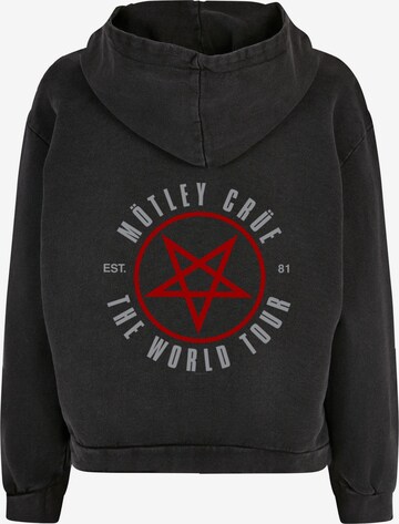 Sweat-shirt 'Motley Crue - Bolt World Tour' Merchcode en noir