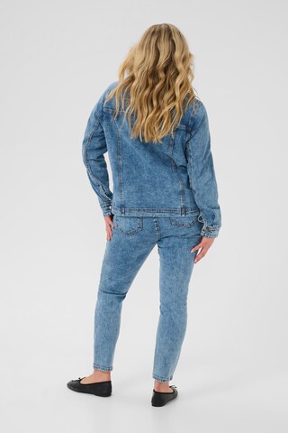 Veste mi-saison 'Elona' KAFFE CURVE en bleu
