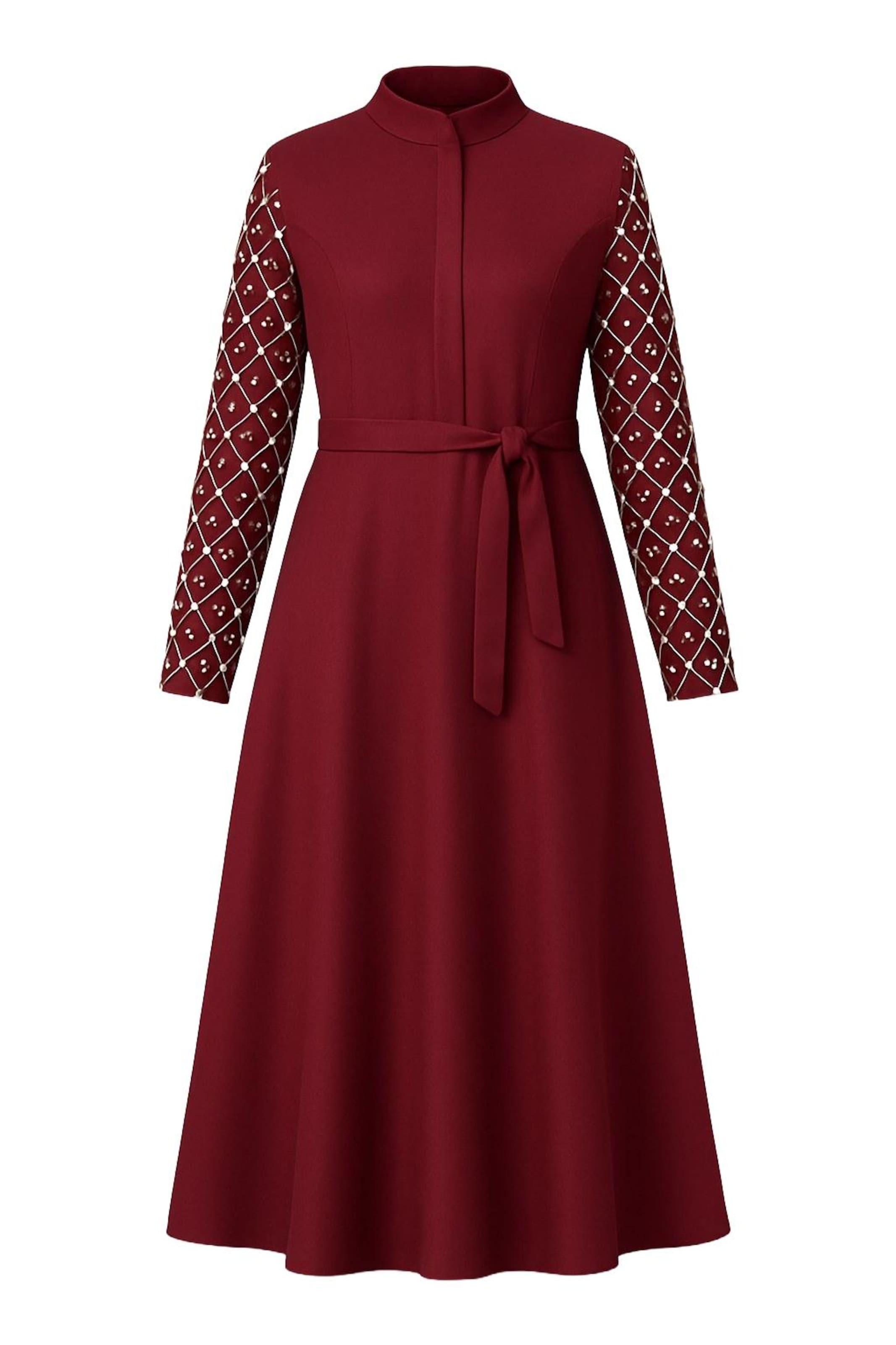 MODAMIHRAM Dress in Bordeaux, Item view