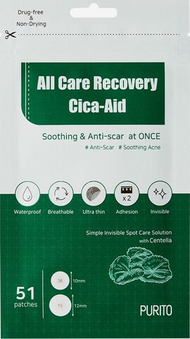 Purito Mask 'All Care Recovery Cica-Aid' in : front