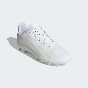 Chaussure de sport 'X Crazyfast.4' ADIDAS PERFORMANCE en blanc