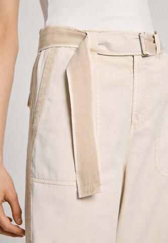 Pepe Jeans Loosefit Hose 'Aylin' in Beige