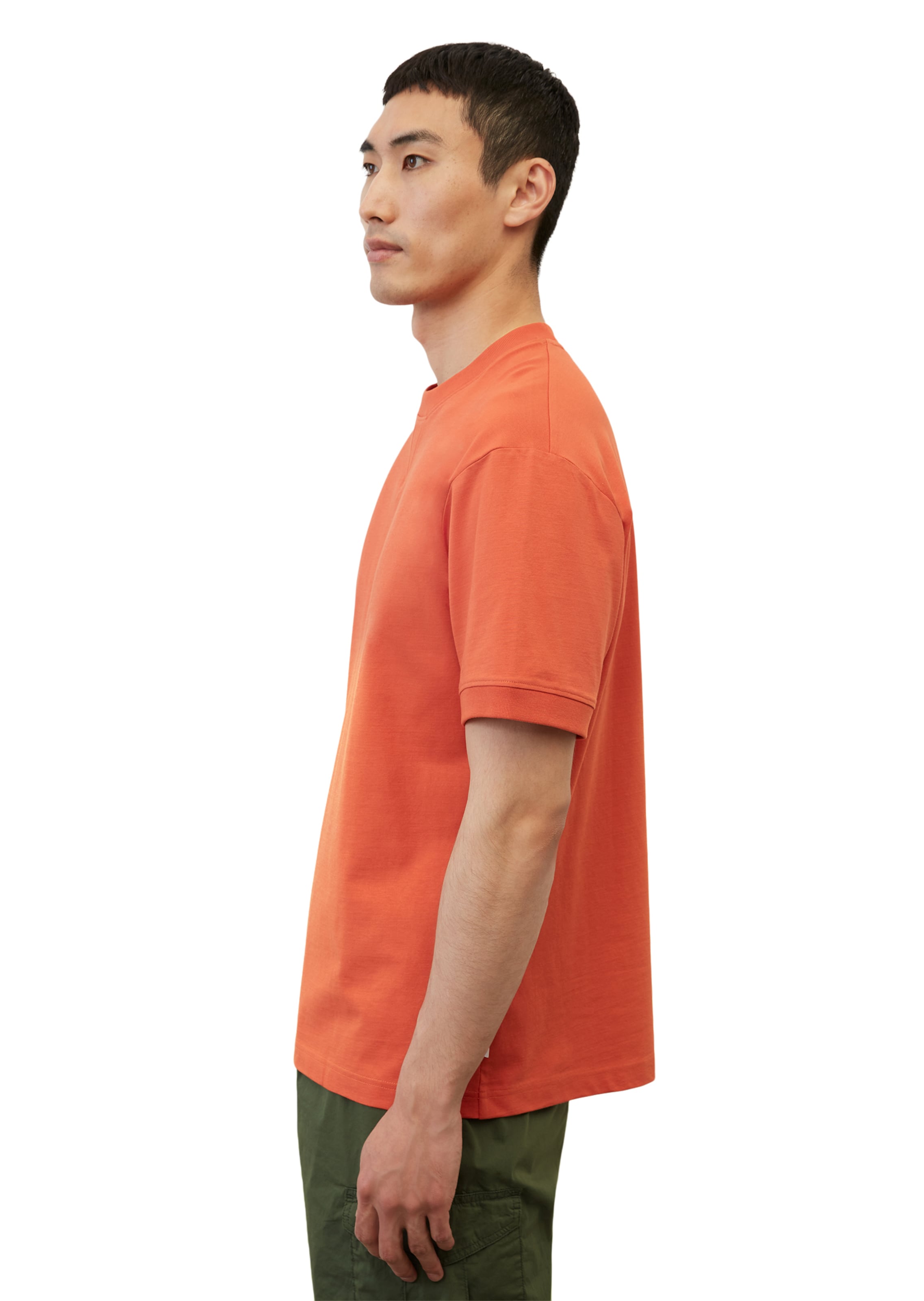 Männer Shirts Marc O'Polo T-Shirt in Orange - UR73103