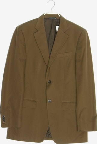 RENÉ LEZARD Suit Jacket in M in Brown: front