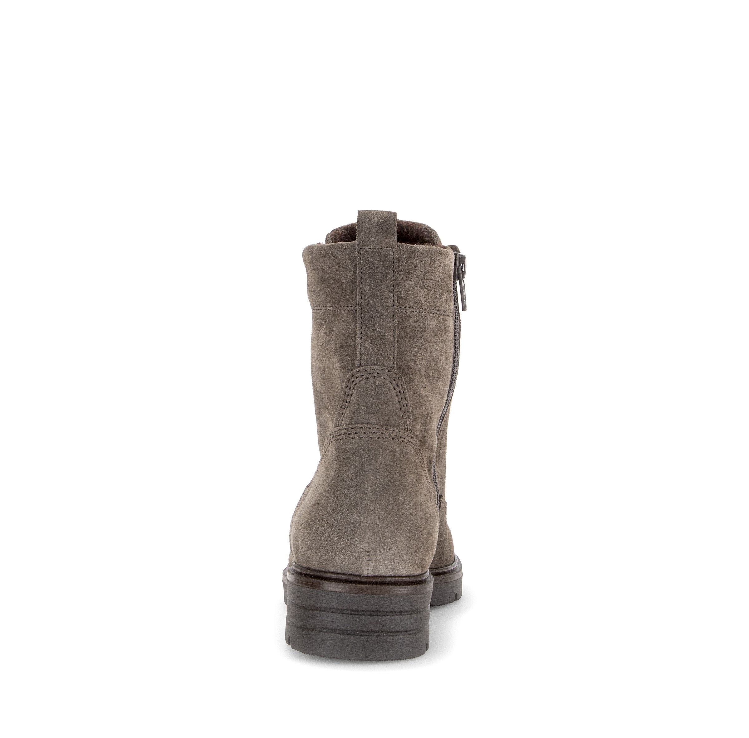 GABOR Lace-up bootie in Grey