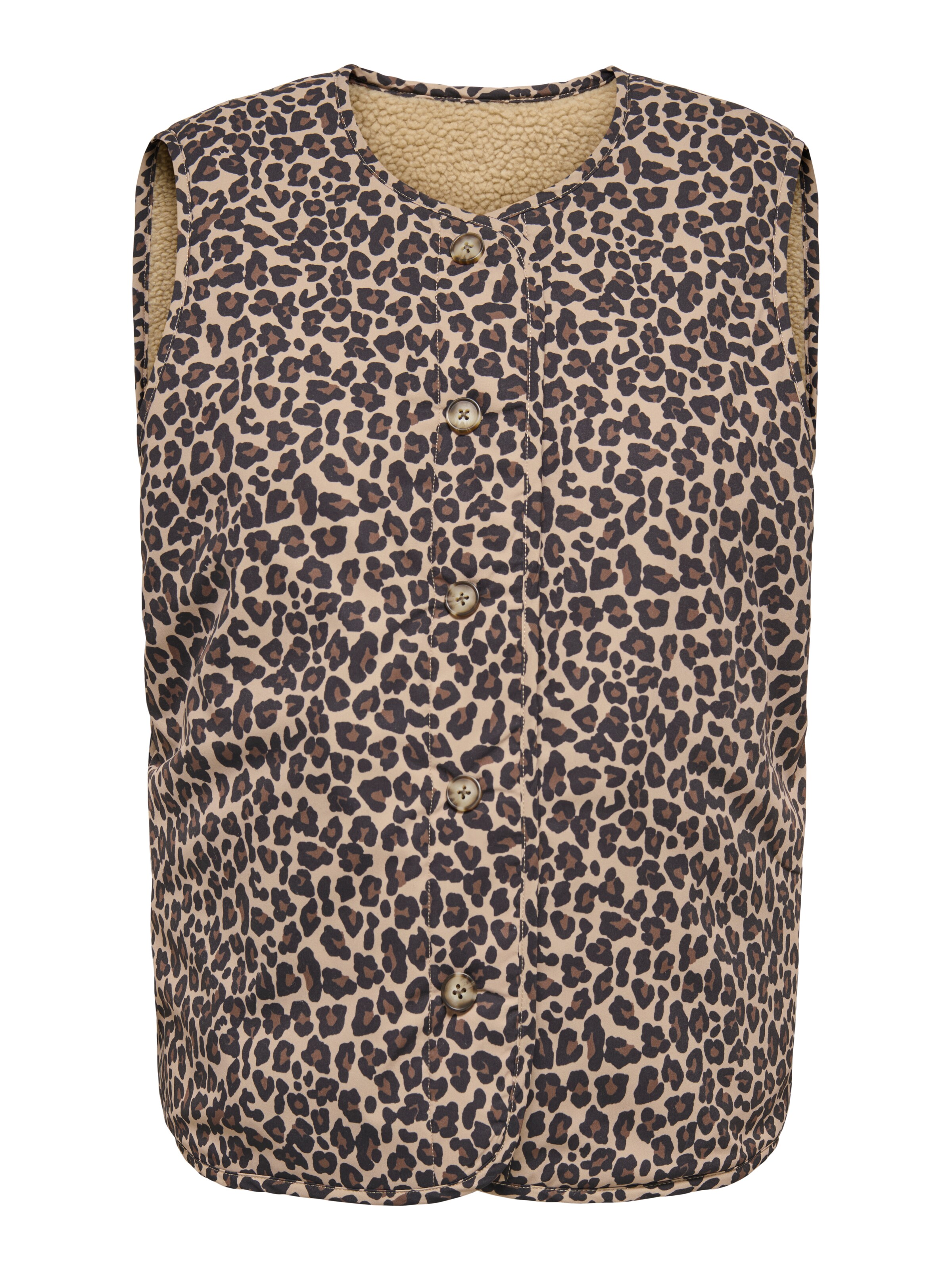Gilet 'ONLBABY' in XXS ONLY di colore beige / marrone / nero, Visualizzazione prodotti