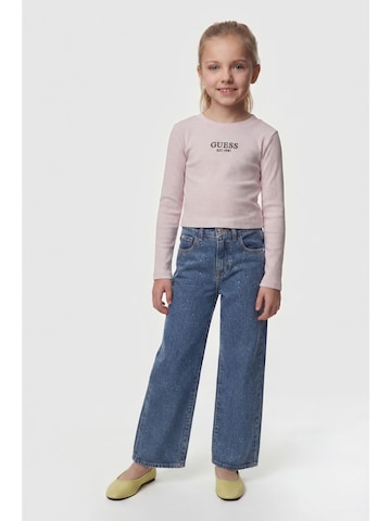 GUESS Wide leg Jeans in Blue: front