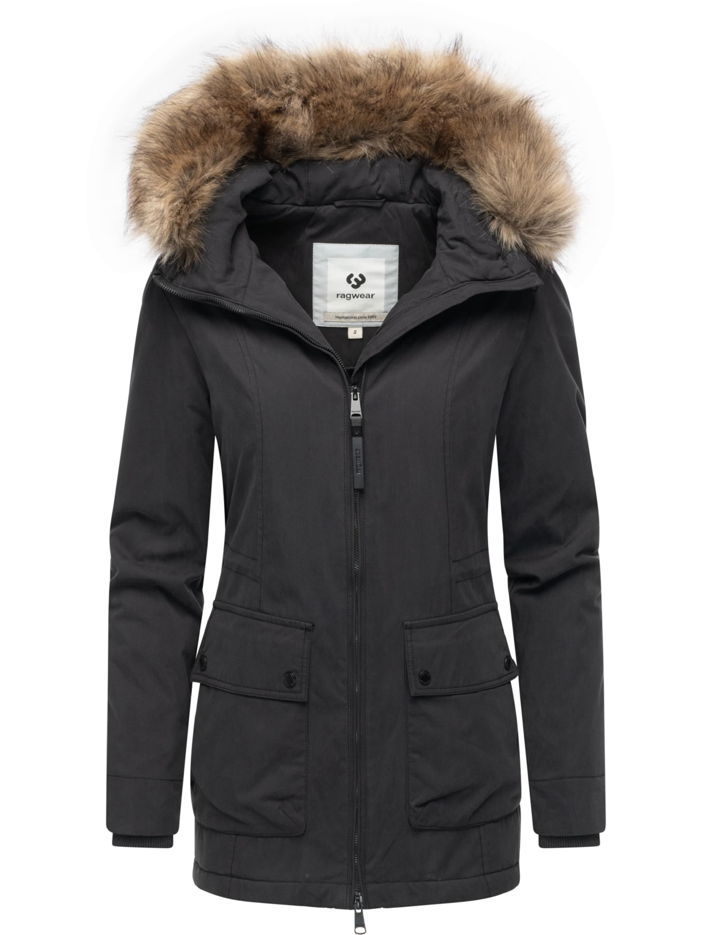 Manteau d’hiver 'Monadetta Youmodo' Ragwear en noir
