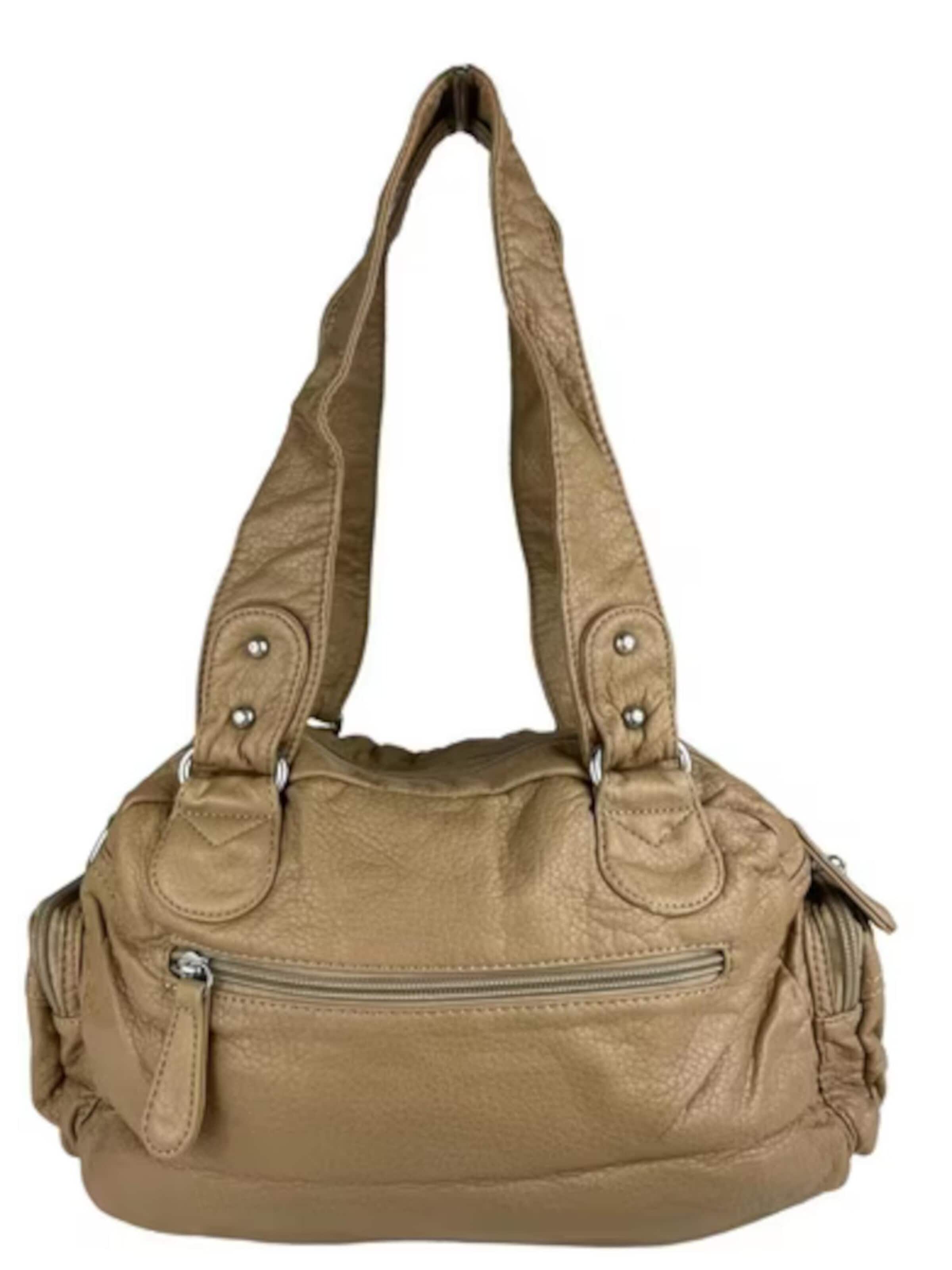 Kumixi Handbag in Beige