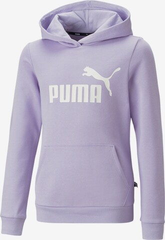 PUMA סווטשירטים 'Essentials' בסגול: מלפנים