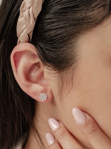 Hey Happiness - Pendientes 'Flower Of life' en plata