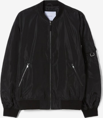 Bershka Jacke in Schwarz: predná strana